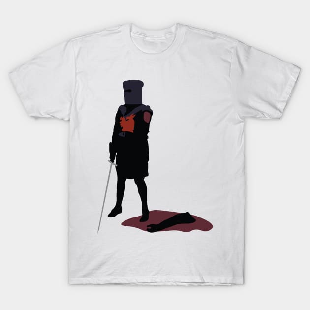 Black Knight T-Shirt by FutureSpaceDesigns